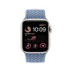 FixPremium - Řemínek Solo Loop pro Apple Watch (42, 44, 45 a 49mm), light blue