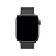 FixPremium - Řemínek Milanese Loop pro Apple Watch (42, 44, 45 a 49mm), černá