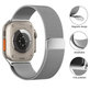 FixPremium - Řemínek Milanese Loop pro Apple Watch (42, 44, 45 a 49mm), černá