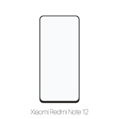FixPremium FullCover Glass - Tvrzené Sklo pro Xiaomi Redmi Note 12