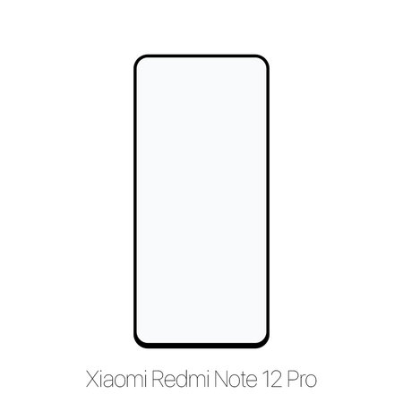 FixPremium FullCover Glass - Tvrzené Sklo pro Xiaomi Redmi Note 12 Pro