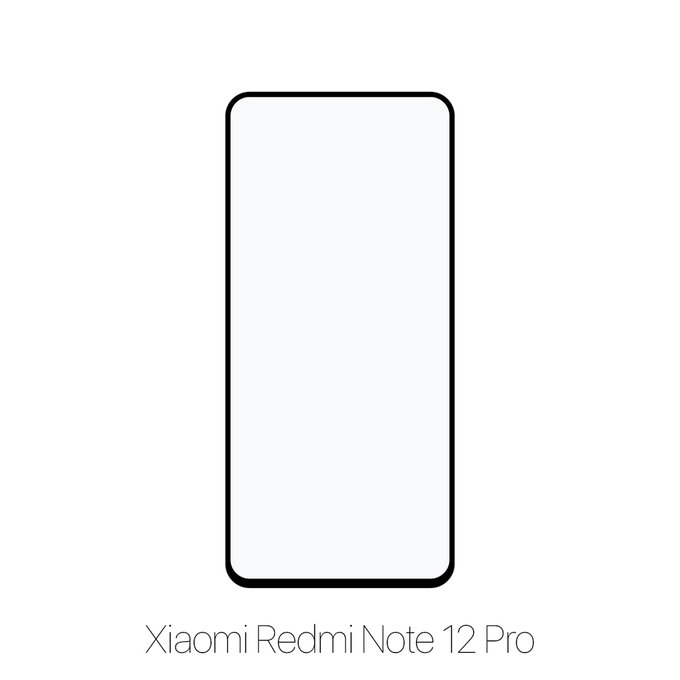 FixPremium FullCover Glass - Tvrzené Sklo pro Xiaomi Redmi Note 12 Pro
