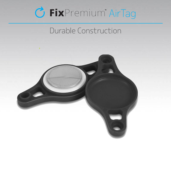FixPremium - Držák pro Apple AirTag na Kolo, černá