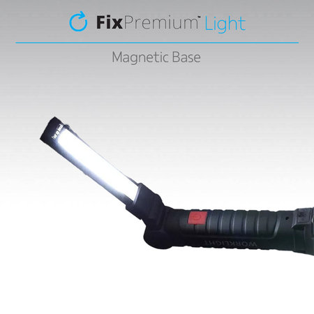 FixPremium - LED Kapesní Kempinková Baterka, černá