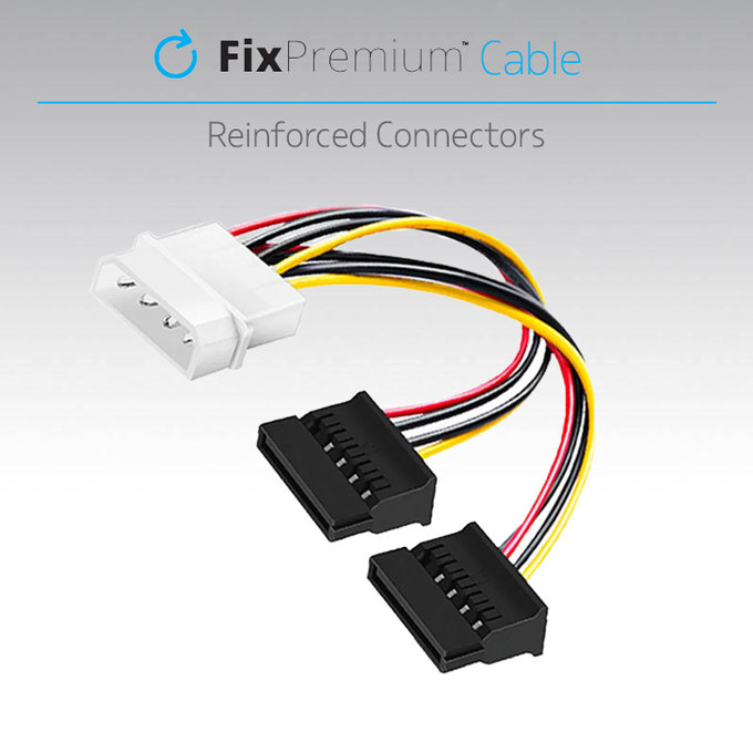FixPremium - Napájecí Kabel - IDE ATA / SATA
