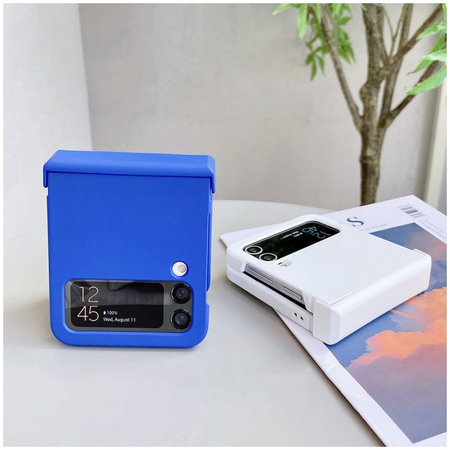 FixPremium - Silikonové Pouzdro pro Samsung Galaxy Z Flip 4, růžová