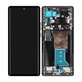 Motorola Edge 40 Pro - LCD Displej + Dotykové Sklo + Rám (Interstellar Black) - 5D68C21986 Genuine Service Pack