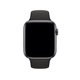 FixPremium - Silikonový Řemínek pro Apple Watch (38, 40 a 41mm), černá