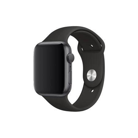 FixPremium - Silikonový Řemínek pro Apple Watch (38, 40 a 41mm), černá