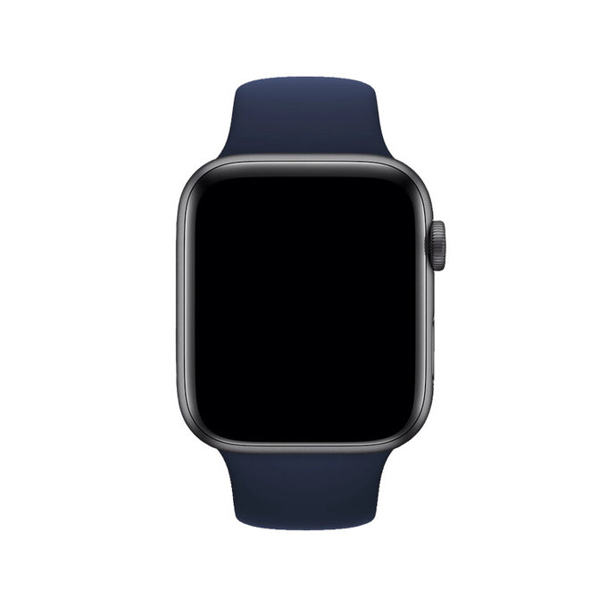 FixPremium - Silikonový Řemínek pro Apple Watch (42, 44, 45 a 49mm), modrá