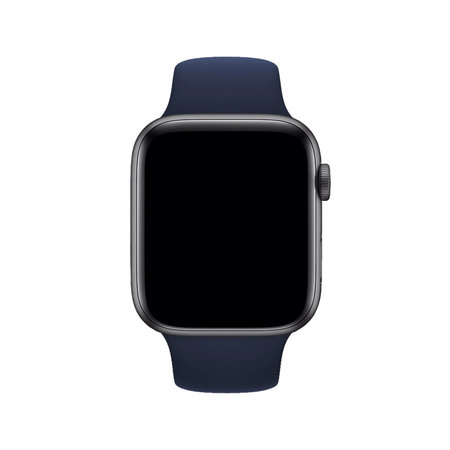 FixPremium - Silikonový Řemínek pro Apple Watch (38, 40 a 41mm), modrá