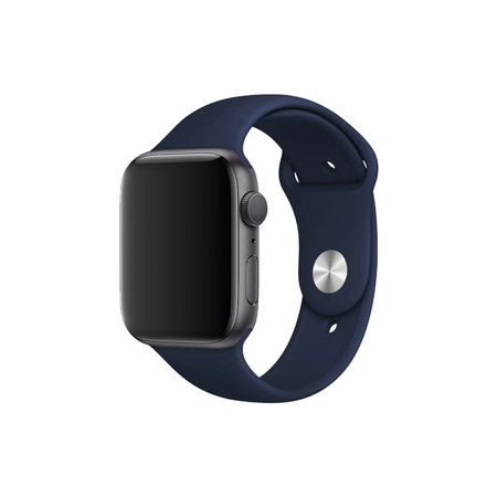FixPremium - Silikonový Řemínek pro Apple Watch (38, 40 a 41mm), modrá