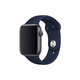 FixPremium - Silikonový Řemínek pro Apple Watch (38, 40 a 41mm), modrá