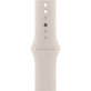 FixPremium - Silikonový Řemínek pro Apple Watch (42, 44, 45 a 49mm), zlatá