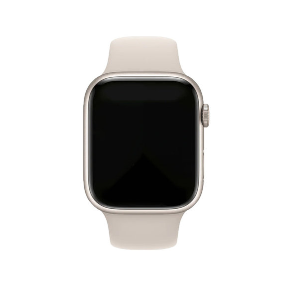 FixPremium - Silikonový Řemínek pro Apple Watch (42, 44, 45 a 49mm), zlatá