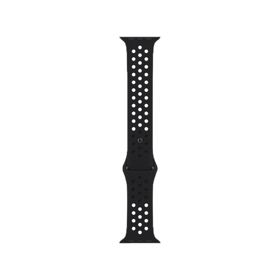 FixPremium - Silikonový Sportovní Řemínek pro Apple Watch (42, 44, 45 a 49mm), černá