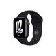 FixPremium - Silikonový Sportovní Řemínek pro Apple Watch (42, 44, 45 a 49mm), černá