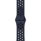 FixPremium - Silikonový Sportovní Řemínek pro Apple Watch (42, 44, 45 a 49mm), modrá
