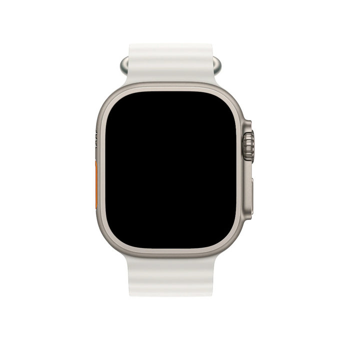 FixPremium - Řemínek Ocean Loop pro Apple Watch (38, 40 a 41mm), bílá