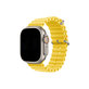FixPremium - Řemínek Ocean Loop pro Apple Watch (42, 44, 45 a 49mm), žlutá