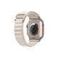 FixPremium - Řemínek Alpine Loop pro Apple Watch (42, 44, 45 a 49mm), starlight
