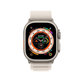 FixPremium - Řemínek Alpine Loop pro Apple Watch (38, 40 a 41mm), starlight