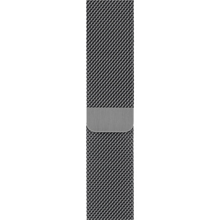FixPremium - Řemínek Milanese Loop pro Apple Watch (42, 44, 45 a 49mm), graphite