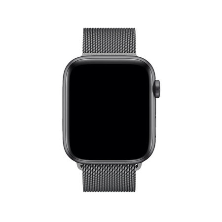 FixPremium - Řemínek Milanese Loop pro Apple Watch (38, 40 a 41mm), graphite