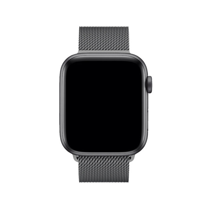 FixPremium - Řemínek Milanese Loop pro Apple Watch (38, 40 a 41mm), graphite