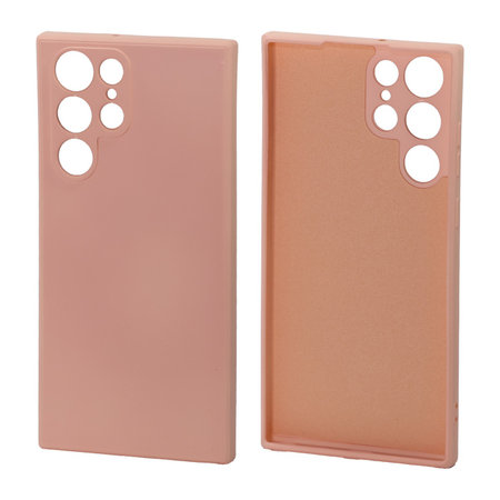 FixPremium - Puzdro Rubber pro Samsung Galaxy S22 Ultra, oranžová