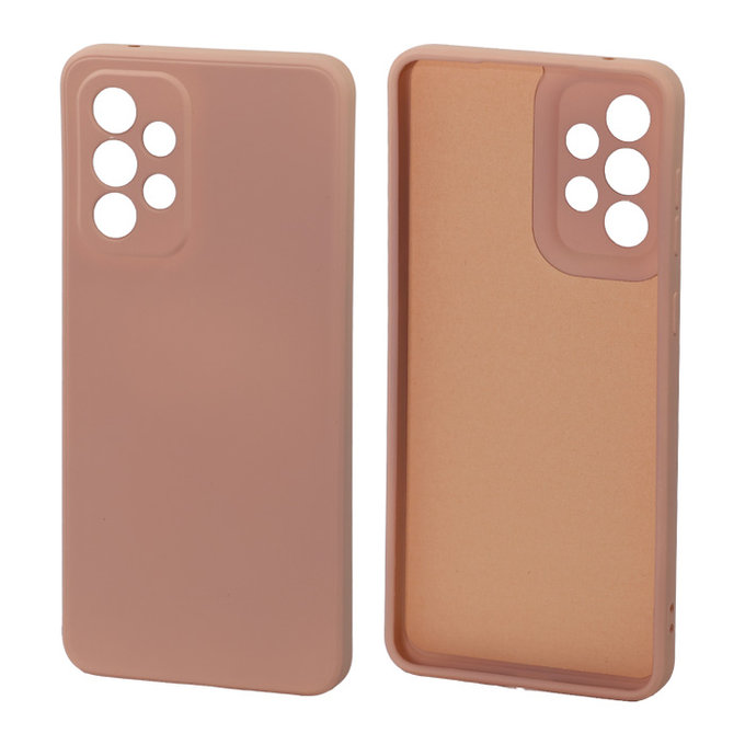 FixPremium - Puzdro Rubber pro Samsung Galaxy A33 5G, hnědá