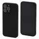 FixPremium - Puzdro Rubber pro iPhone 14 Pro, černá