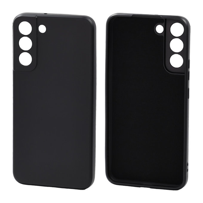 FixPremium - Puzdro Rubber pro Samsung Galaxy S22 Plus, černá