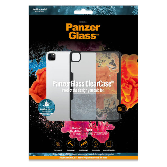 Pouzdro ClearCase AB pro iPad Pro 11'' (2018/2020/2021), Černá, PanzerGlass