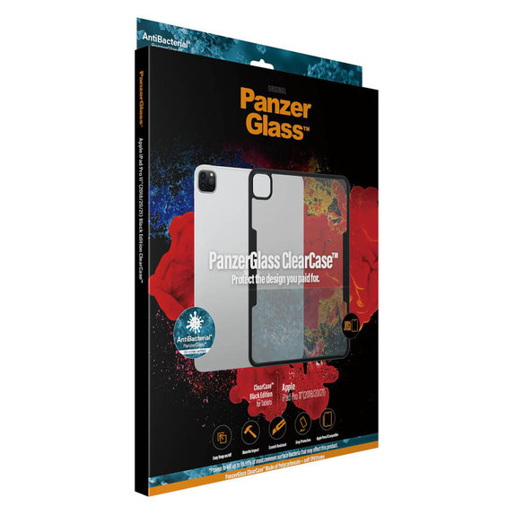 Pouzdro ClearCase AB pro iPad Pro 11'' (2018/2020/2021), Černá, PanzerGlass
