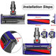 Dyson V-series, Outsize - Podlahová Hubice