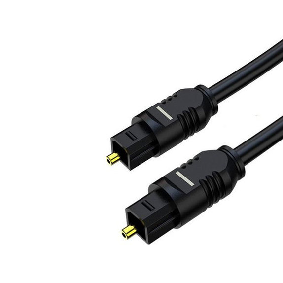 FixPremium - Audio Optický Kabel (1m), černá