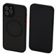 FixPremium - Pouzdro Matte s MagSafe pro iPhone 12 Pro, černá