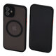 FixPremium - Pouzdro Matte s MagSafe pro iPhone 12, černá