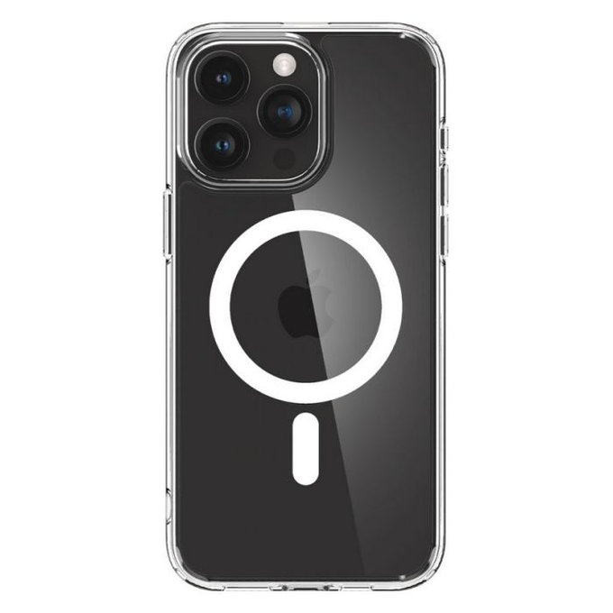 Spigen - Pouzdro Ultra Hybrid s MagSafe pro iPhone 15 Pro Max, bílá