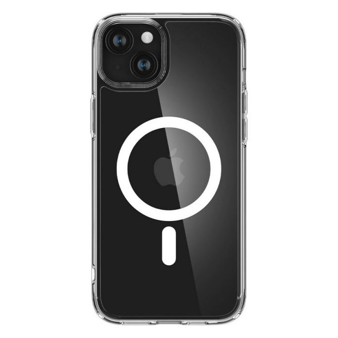 Spigen - Pouzdro Ultra Hybrid s MagSafe pro iPhone 15 Plus, bílá