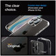 Spigen - Pouzdro Ultra Hybrid pro iPhone 15 Pro, crystal clear