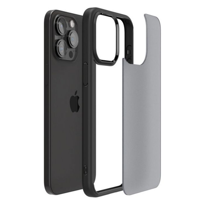 Spigen - Pouzdro Ultra Hybrid pro iPhone 15 Pro, frost black