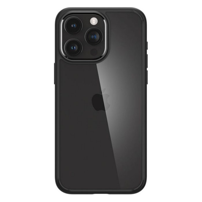 Spigen - Pouzdro Ultra Hybrid pro iPhone 15 Pro, Matte Black
