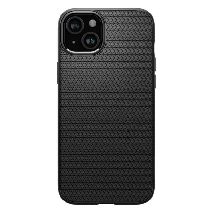 Spigen - Pouzdro Liquid Air pro iPhone 15, matte black