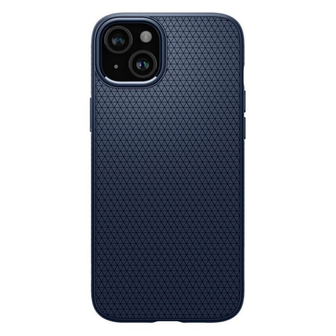 Spigen - Pouzdro Liquid Air pro iPhone 15, navy blue