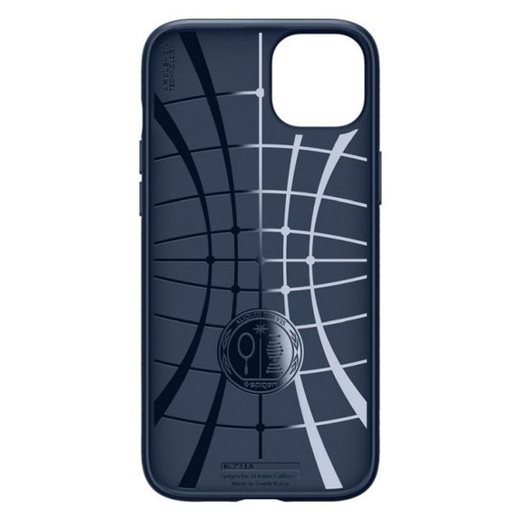 Spigen - Pouzdro Liquid Air pro iPhone 15, navy blue
