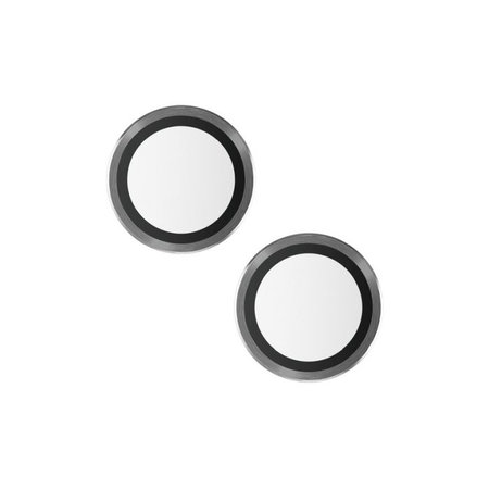 PanzerGlass - Ochranný Kryt Objektivu Fotoaparátu Hoops pro iPhone 15 a 15 Plus, transparentná