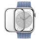Tvrzené sklo Full Body D3O pro Apple Watch 9/8/7 41 mm, Transparentní, PanzerGlass