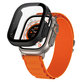 Tvrzené sklo Full Body D3O pro Apple Watch Ultra/Ultra 2, Černá, PanzerGlass